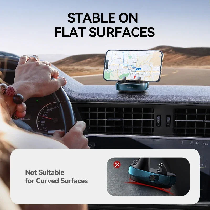 Joyroom Dashboard Car Phone Holder 360° Rotation Car Navigation Phone Holder