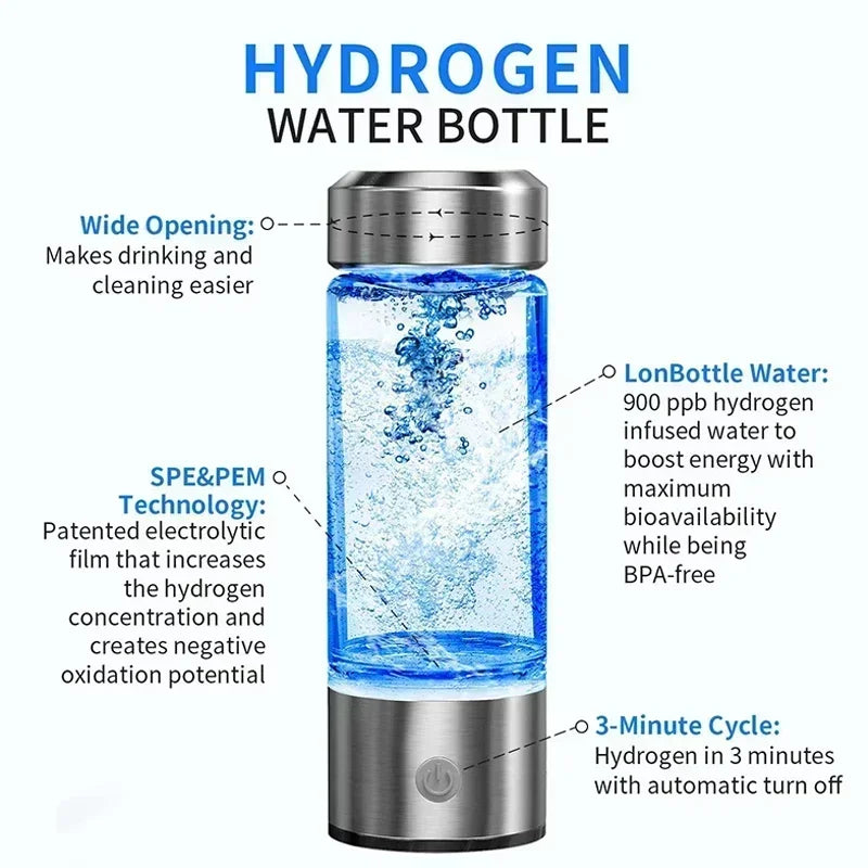 Hydrogen-Rich Water Cup Electric Hydrogen