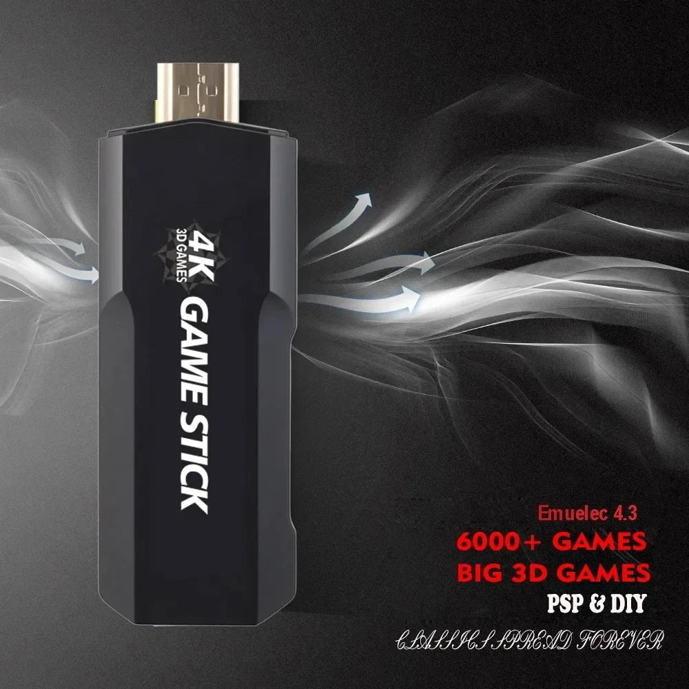 Wireless Controller GD10 4K HD 128G 40000 Retro Games Video Game Console Controller