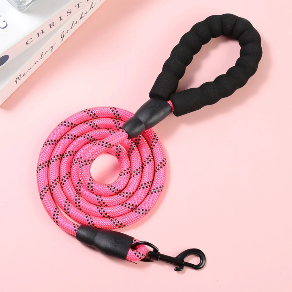 150/200/300cm Strong Dog Pet Leash Reflective Leash Large Small Dog Leash Golden Retriever Explosion Proof Punching Dog Harness
