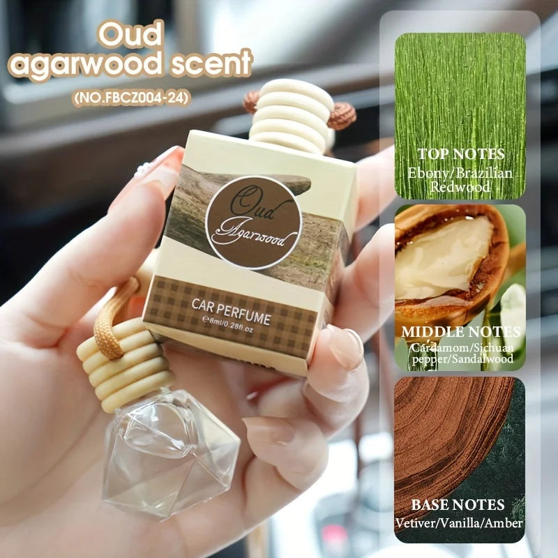 Car Air Freshener, Long Lasting Fragrance, Suitable for Car, Home, Office, Bathroom